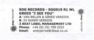Greed  - I See You