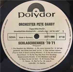 Orchester Pete Danby - Schlagerrennen '70/71