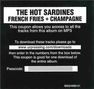 The Hot Sardines - French Fries + Champagne
