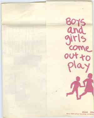 Various - Boys And Girls Come Out To Play