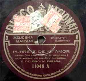 Azucena Maizani - Purrete de Mi Amor / Don Juan Malevo