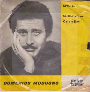 Domenico Modugno - Se Dio Vorrà / Calatafimi