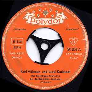 Karl Valentin Und Liesl Karlstadt - Schön War Die Zeit