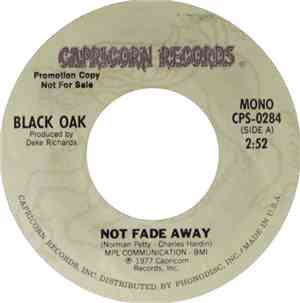 Black Oak - Not Fade Away