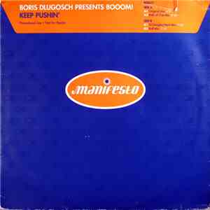 Boris Dlugosch Presents Booom! - Keep Pushin'