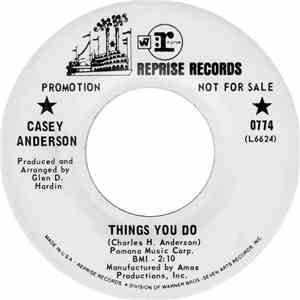 Casey Anderson  - Things You Do