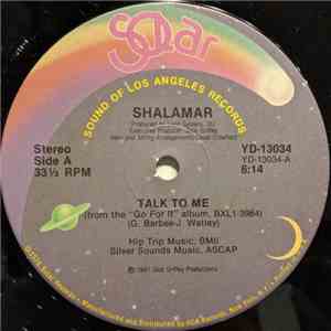 Shalamar - Talk To Me