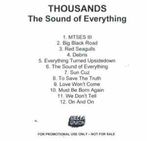 Thousands  - The Sound Of Everything