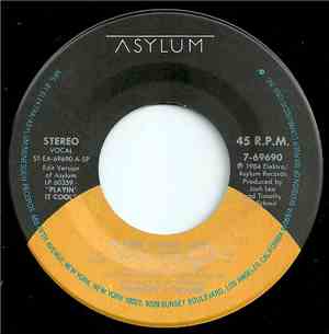 Timothy B. Schmit - Playin' It Cool / Wrong Number