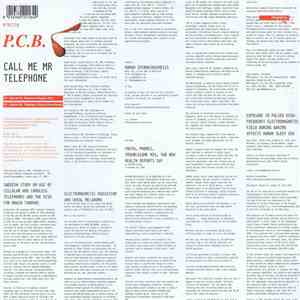 P.C.B. - Call Me Mr Telephone