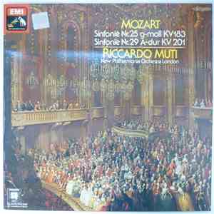 Wolfgang Amadeus Mozart - Sinfonien Nr.25 g-moll KV 183 / Sinfonien Nr.29 A ...