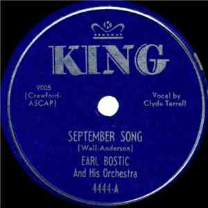Earl Bostic And His Orchestra - September Song / Sleep