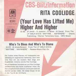 Rita Coolidge - (Your Love Has Lifted Me) Higher And Higher