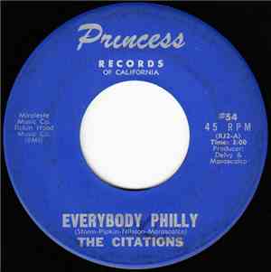The Citations - Everybody Philly