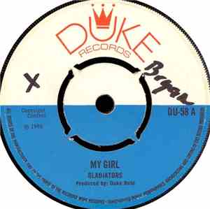 Glen Adams / The Gladiators - My Girl / You Were To Be
