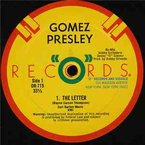 Gomez Presley - The Letter