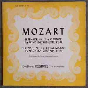 Mozart - Wind Group Of The Vienna Philharmonic Orchestra - Mozart: Serenade ...