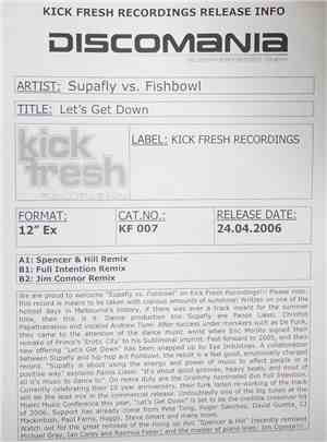 Supafly vs Fishbowl - Let's Get Down