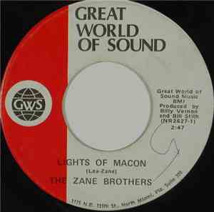 The Zane Brothers - Lights Of Macon / Dracula