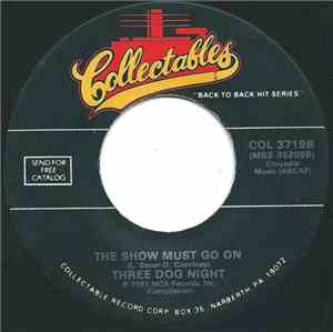 Three Dog Night - The Show Must Go On / One