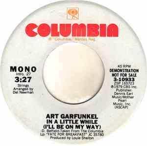 Art Garfunkel - In A Little While (I'll Be On My Way)