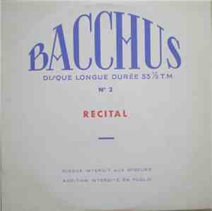 Bacchus - Recital No 2