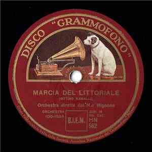 Corpo Musicale Della R. Marina Italiana - Rusticanella / Marcia Del Littori ...