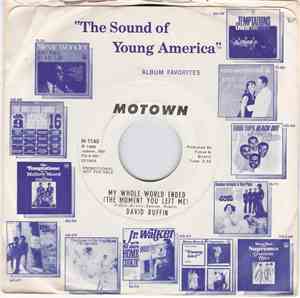 David Ruffin - My Whole World Ended (The Moment You Left Me)