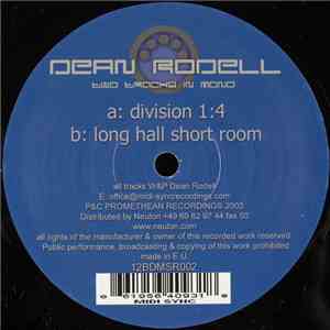 Dean Rodell - Two Tracks In Mono