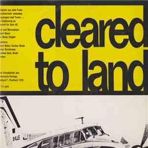No Artist - Cleared To Land - Landung Frei
