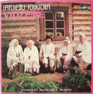 Various - Latviešu Folklora. Vidzeme