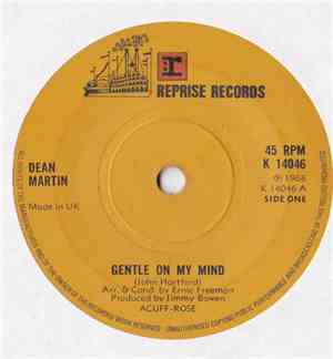Dean Martin - Gentle On My Mind