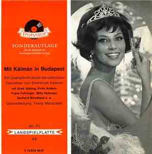 Various - Mit Kálmán In Budapest - Ein Querschnitt Durch Die Schönsten Oper ...