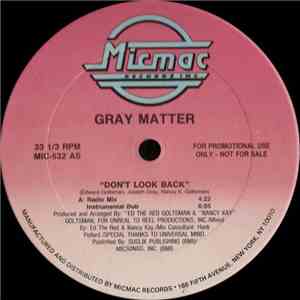 Gray Matter  - Don't Look Back