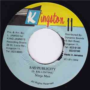 Ninja Man - Bad Publicity