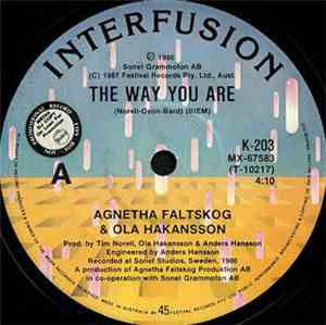 Agnetha Faltskog & Ola Hakansson - The Way You Are