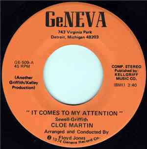 Cloe Martin - It Comes To My Attention