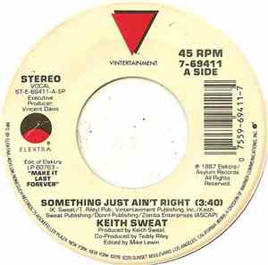 Keith Sweat - Something Just Ain't Right