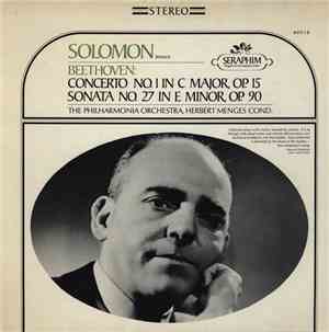 Solomon  ; The Philharmonia Orchestra, Herbert Menges / Beethoven - Piano C ...