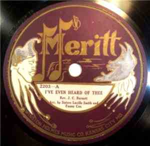 Rev. J.C. Burnett -  I've Even Heard Of Thee / The Downfall Of Nebuchadnezz ...
