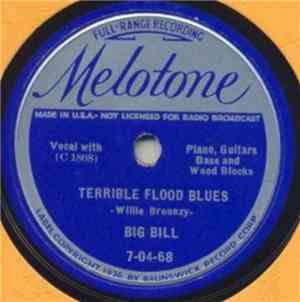 Big Bill - Terrible Flood Blues / Southern Flood Blues