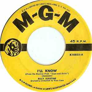 Billy Eckstine - I'll Know