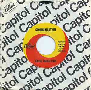 David McCallum - Communication / My Carousel