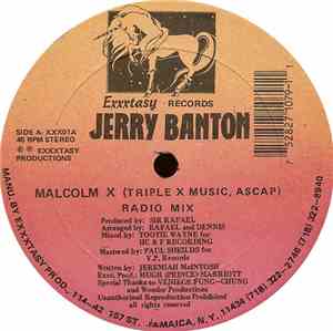 Jerry Banton - Malcolm X
