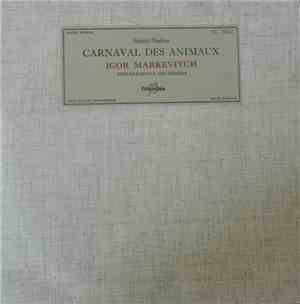 Saint-Saëns - Igor Markevitch, Philharmonia Orchestra - Carnaval Des Animau ...