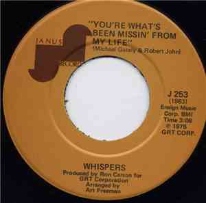 The Whispers - You're What's Been Missin' From My Life / Give A Little Love