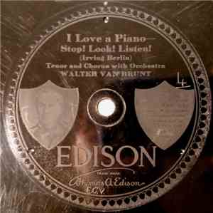 Walter Van Brunt / Helen Clark - I Love A Piano / That Hula Hula