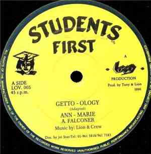Ann - Marie Falconer - Getto-Ology