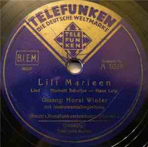 Horst Winter - Lili Marleen / Drei Rote Rosen