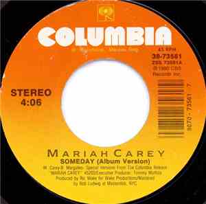 Mariah Carey - Someday / Alone In Love